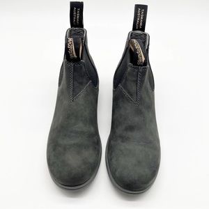 Blundstone 1398 Leather Gray Ankle Boots